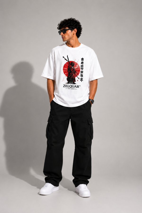 ChatGPT Image Jun 16, 2026, 12_38_37 PM ZELQUAR™ Ronin Heavyweight Oversized T-Shirt | 7.5 oz Premium Garment-Dyed Streetwear Tee