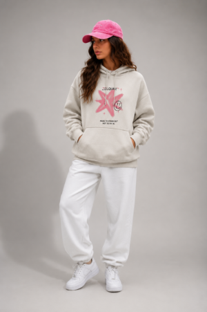 ZELQUAR™ Made to Stand Out Women's Premium 11.8 oz Heavyweight Oversized Hoodie