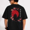 ZELQUAR™ Sakura Temple 7.5 oz Premium Oversized Streetwear T-Shirt