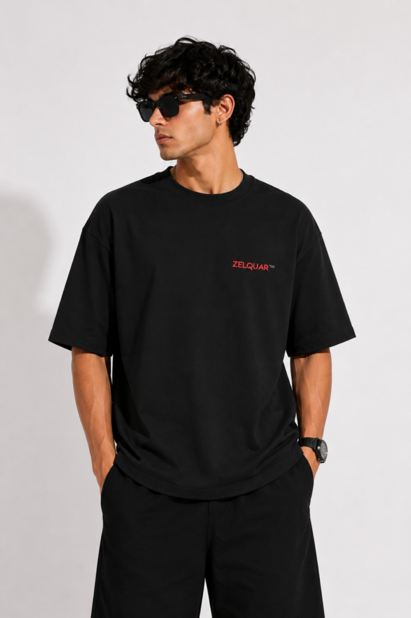 ZELQUAR™ Sakura Temple 7.5 oz Premium Oversized Streetwear T-Shirt