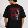 ZELQUAR™ Reality Is Wrong Oversized Premium Heavyweight T-Shirt – 7.5 oz Streetwear Graphic Tee