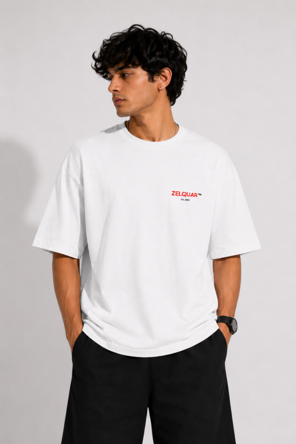 ZELQUAR™ Dragon Legacy 7.5 oz Heavyweight Oversized Streetwear T-Shirt