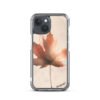 ZELQUAR™ Autumn Maple Leaf MagSafe® clear case for iPhone® | Minimal Nature Aesthetic Protective CoverMagSafe® clear case for iPhone®