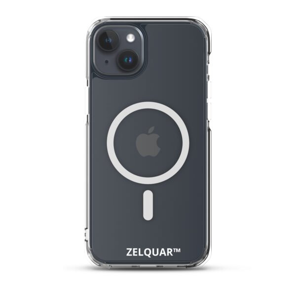 ZELQUAR™ Signature MagSafe Clear iPhone Case | Minimalist Premium Magnetic Protective Cover