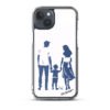 ZELQUAR™ Forever Together MagSafe iPhone Case | Minimalist Family Silhouette Transparent Cover