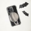 ZELQUAR™ Cosmic Orbit MagSafe iPhone Case | Minimalist Space-Inspired Transparent Protective Cover