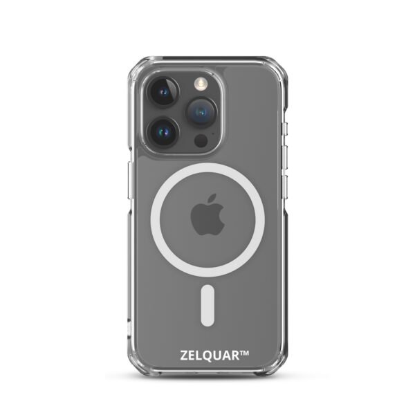ZELQUAR™ Signature MagSafe Clear iPhone Case | Minimalist Premium Magnetic Protective Cover