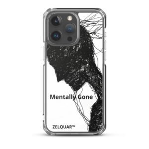 ZELQUAR™ "Mentally Gone" Scribble MagSafe iPhone Case