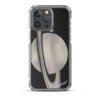 ZELQUAR™ Cosmic Orbit MagSafe iPhone Case | Minimalist Space-Inspired Transparent Protective Cover