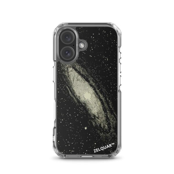 ZELQUAR™ Andromeda Galaxy MagSafe Clear Phone Case | Premium Cosmic Protective Case MagSafe® clear case for iPhone®