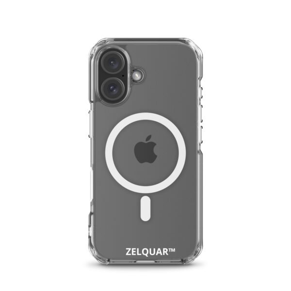 ZELQUAR™ Signature MagSafe Clear iPhone Case | Minimalist Premium Magnetic Protective Cover