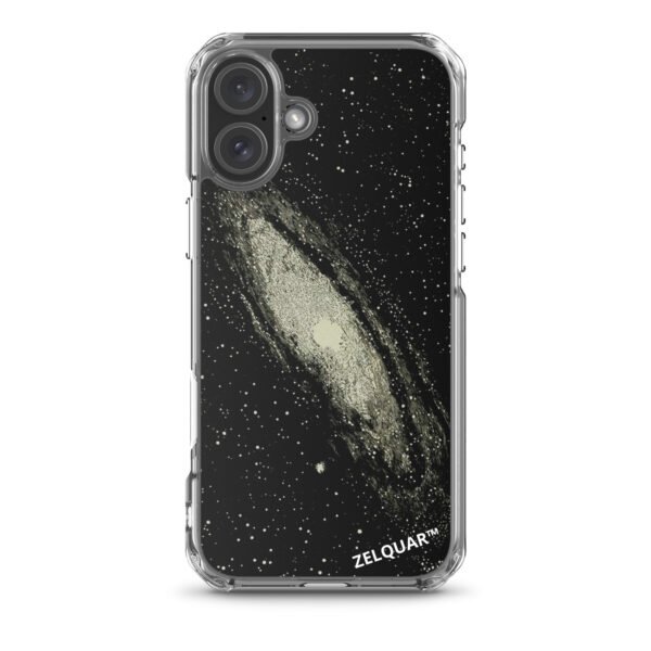 ZELQUAR™ Andromeda Galaxy MagSafe Clear Phone Case | Premium Cosmic Protective Case MagSafe® clear case for iPhone®