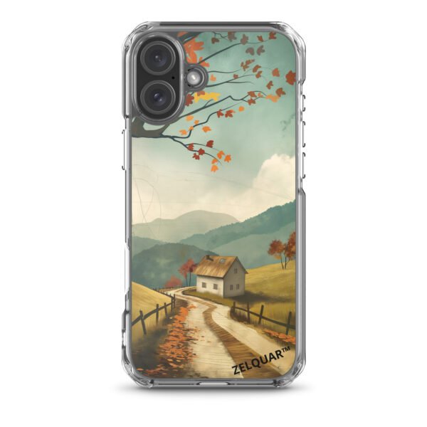 ZELQUAR™ Serenity Path MagSafe Clear iPhone Case | Minimalist Nature Landscape Protective Cover