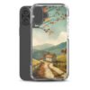 ZELQUAR™ Serenity Path MagSafe Clear iPhone Case | Minimalist Nature Landscape Protective Cover