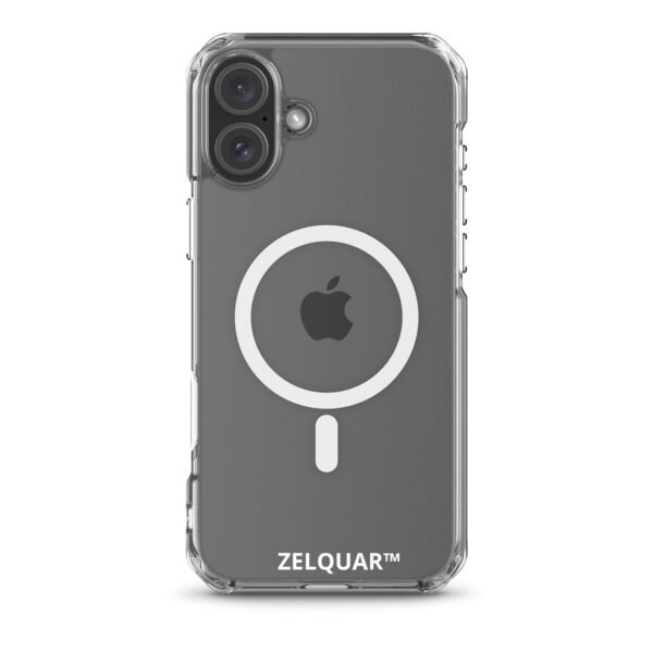 ZELQUAR™ Signature MagSafe Clear iPhone Case | Minimalist Premium Magnetic Protective Cover