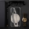 ZELQUAR™ Cosmic Orbit MagSafe iPhone Case | Minimalist Space-Inspired Transparent Protective Cover