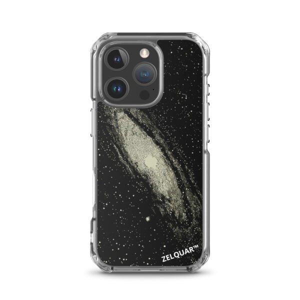 ZELQUAR™ Andromeda Galaxy MagSafe Clear Phone Case | Premium Cosmic Protective Case MagSafe® clear case for iPhone®
