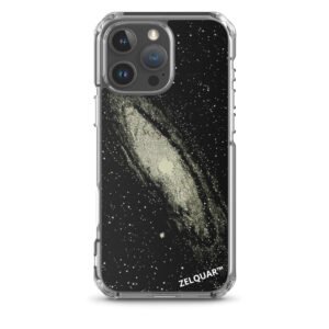 ZELQUAR™ Andromeda Galaxy MagSafe Clear Phone Case | Premium Cosmic Protective Case MagSafe® clear case for iPhone®