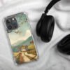 ZELQUAR™ Serenity Path MagSafe Clear iPhone Case | Minimalist Nature Landscape Protective Cover