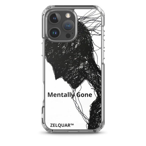 ZELQUAR™ "Mentally Gone" Scribble MagSafe iPhone Case