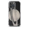 ZELQUAR™ Cosmic Orbit MagSafe iPhone Case | Minimalist Space-Inspired Transparent Protective Cover