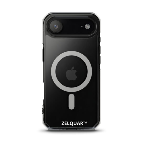 ZELQUAR™ Signature MagSafe Clear iPhone Case | Minimalist Premium Magnetic Protective Cover