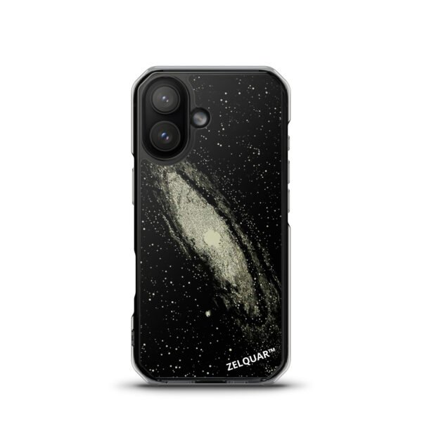 ZELQUAR™ Andromeda Galaxy MagSafe Clear Phone Case | Premium Cosmic Protective Case MagSafe® clear case for iPhone®