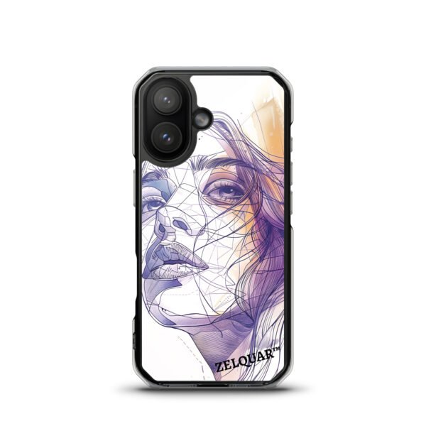 ZELQUAR™ Ethereal Muse MagSafe iPhone Case | Premium Transparent Shockproof Cover
