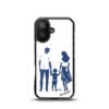 ZELQUAR™ Forever Together MagSafe iPhone Case | Minimalist Family Silhouette Transparent Cover
