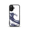 ZELQUAR™ Midnight Wave MagSafe iPhone Case | Japanese Ink Art Transparent Protective Cover