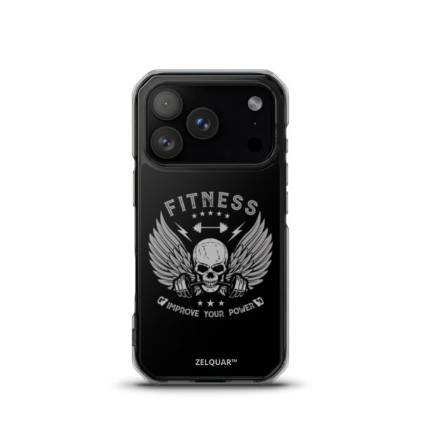 ZELQUAR™ Fitness Skull Wings MagSafe Tough IPhone Case | Premium Protective Case