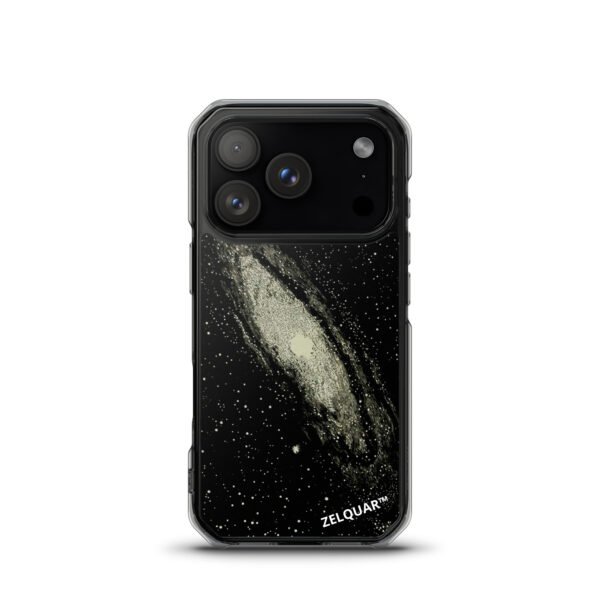 ZELQUAR™ Andromeda Galaxy MagSafe Clear Phone Case | Premium Cosmic Protective Case MagSafe® clear case for iPhone®