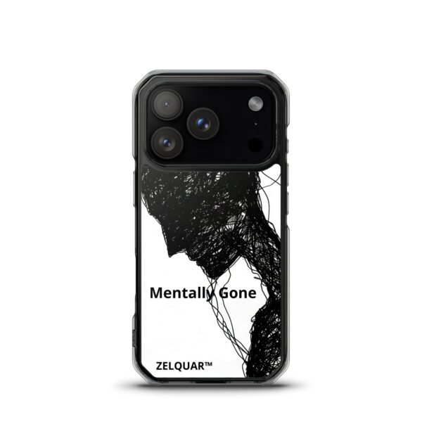 ZELQUAR™ "Mentally Gone" Scribble MagSafe iPhone Case