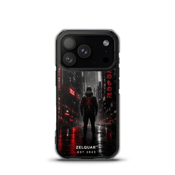 ZELQUAR™ Future Is Yours – Cyberpunk MagSafe® clear case for iPhone® | Premium Shockproof Cover