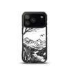 ZELQUAR™ Minimal Nature Landscape MagSafe® clear case for iPhone® | Premium Mountain Art