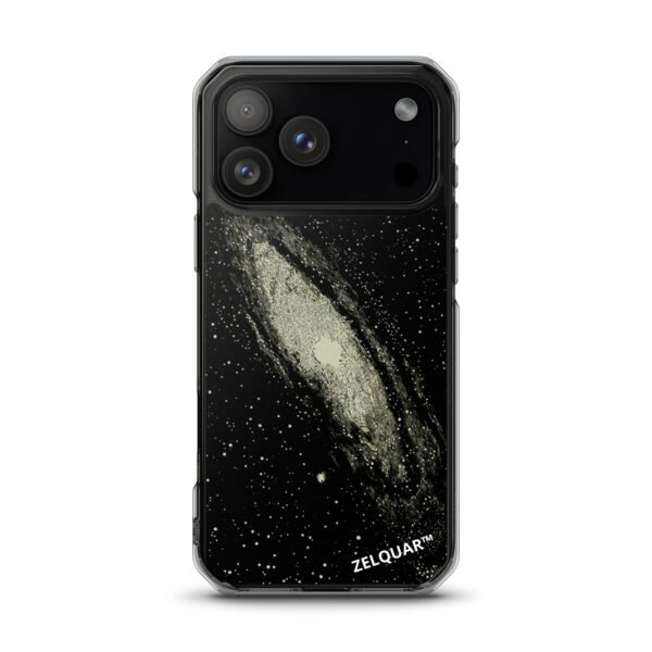 ZELQUAR™ Andromeda Galaxy MagSafe Clear Phone Case | Premium Cosmic Protective Case MagSafe® clear case for iPhone®
