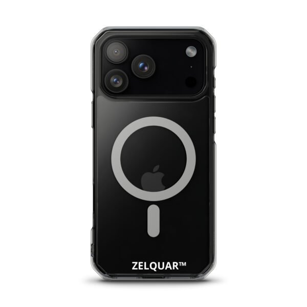 ZELQUAR™ Signature MagSafe Clear iPhone Case | Minimalist Premium Magnetic Protective Cover