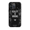 ZELQUAR™ Reality Is Wrong Premium MagSafe® tough case for iPhone® | Dark Aesthetic Edition