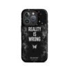 ZELQUAR™ Reality Is Wrong Premium MagSafe® tough case for iPhone® | Dark Aesthetic Edition