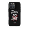 ZELQUAR™ Trust No One Premium MagSafe® tough case for iPhone® | Streetwear Edition