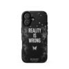 ZELQUAR™ Reality Is Wrong Premium MagSafe® tough case for iPhone® | Dark Aesthetic Edition