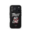 ZELQUAR™ Trust No One Premium MagSafe® tough case for iPhone® | Streetwear Edition
