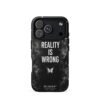 ZELQUAR™ Reality Is Wrong Premium MagSafe® tough case for iPhone® | Dark Aesthetic Edition